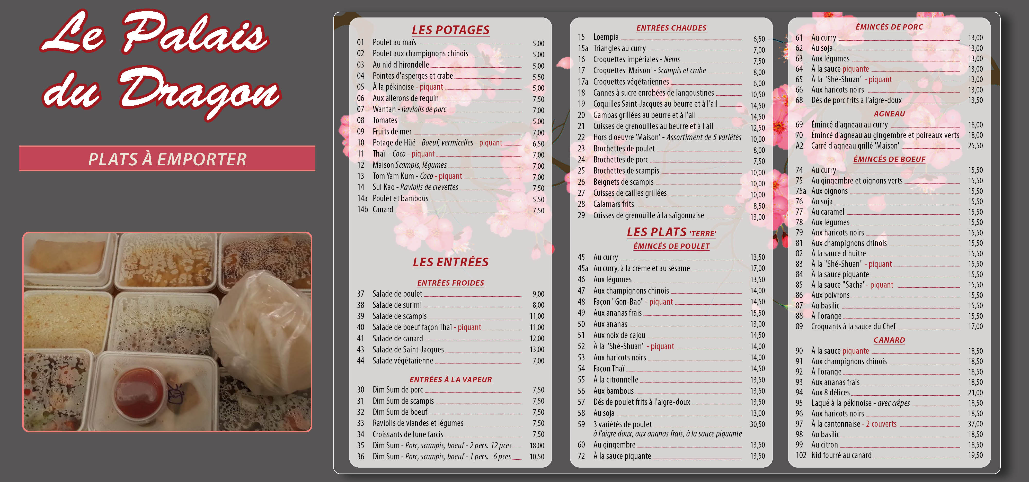 Les Plats à Emporter